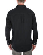 Load image into Gallery viewer, FOREMAN LONG SLEEVE BUTTON-UP IN BLACK
